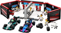 Конструктор LEGO City 60444 Гараж F1 Mercedes-AMG и Alpine - фото2