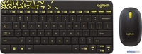 Офисный набор Logitech MK240 Nano 920-008198 (черный) - фото