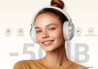 Наушники QCY H3 Pro (бежевый) - фото2