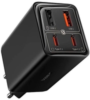 Сетевое зарядное Baseus GaN6 Pro Fast Charger 2C + 2U 100W P10162705112-00 (черный) - фото