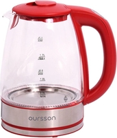 Электрический чайник Oursson KE1744GD/RD - фото