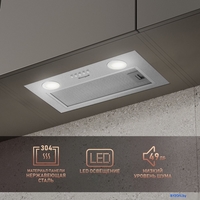 Кухонная вытяжка Weissgauff BOX 455 Inox - фото2