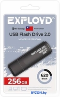 USB Flash Exployd 620 256GB (черный) - фото