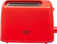 Тостер HomeStar HS-1015 106192 (красный) - фото2