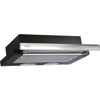 Кухонная вытяжка Elikor Интегра 50П-400-В2Л (черный/нержавеющая сталь) - фото, картинка Кухонная вытяжка Elikor Интегра 50П-400-В2Л (черный/нержавеющая сталь) - фото