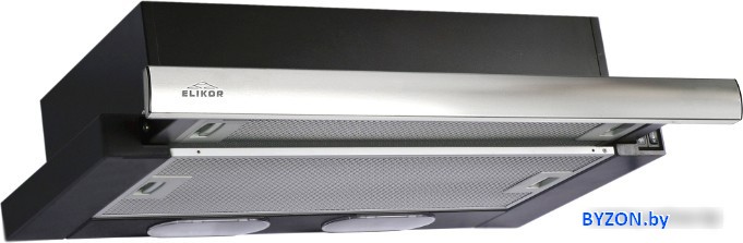 Кухонная вытяжка Elikor Интегра 50П-400-В2Л (черный/нержавеющая сталь) Кухонная вытяжка Elikor Интегра 50П-400-В2Л (черный/нержавеющая сталь)