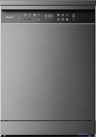 Отдельностоящая посудомоечная машина Weissgauff DW 6039 Touch Dual Wash Inox - фото