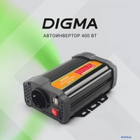 Автомобильный инвертор Digma AI400-12W - фото2