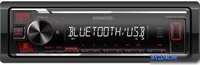 USB-магнитола Kenwood KMM-BT209 - фото