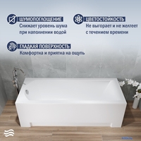 Ванна Lauter Amelia 140х70 21204040 - фото2