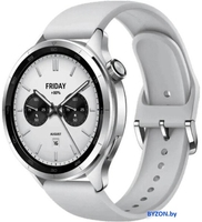 Умные часы Xiaomi Watch S4 (серебристый, международная версия) - фото
