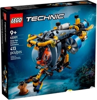 Конструктор LEGO Technic 42201 Глубоководная исследовательская подводная лодка - фото