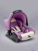 Детское автокресло Amarobaby Baby Comfort AB222008BC/3938 (светло-фиолетовый/светло-бежевый) - фото2