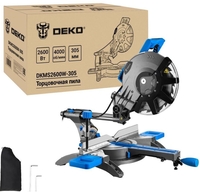 Торцовочная пила Deko DKMS2600W-305 Laser 083-1094 - фото
