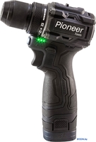 Дрель-шуруповерт Pioneer Tools CD-E1602BL-01 (с 2-мя АКБ, кейс) - фото2