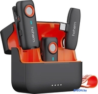 Радиосистема Hohem MIC-01 USB Type-C (2TX+1RX, черный) - фото