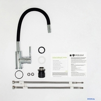Смеситель Gross Aqua ColorFlex 3241508MB (черный матовый) - фото2