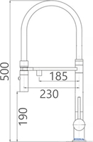 Смеситель Gross Aqua Neosteel 3188611SSMBB - фото2