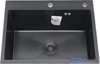 Кухонная мойка Diadonna DS6050B - фото