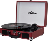 Виниловый проигрыватель Alive Audio Glam Cherry - фото2