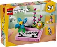 Конструктор LEGO Creator 3 в 1 31169 Пишущая машинка с цветами - фото