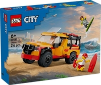 Конструктор LEGO City 60453 Спасательный внедорожник на пляже - фото