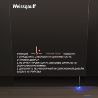 Встраиваемая посудомоечная машина Weissgauff BDW 4543 D (модификация 2025 года) - фото2