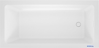 Ванна Wellsee FreeDom 2.0 165x80 23300202R (встраиваемая ванна белый глянец, сифон-автомат глянцевый белый) - фото
