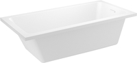 Ванна Wellsee FreeDom 2.0 165x80 23300202R (встраиваемая ванна белый глянец, сифон-автомат глянцевый белый) - фото2