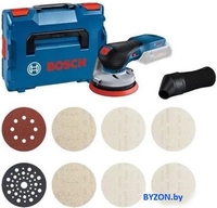 Эксцентриковая шлифмашина Bosch GEX 18V-125 Professional 0615A5004H (без АКБ, кейс) - фото