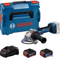 Угловая шлифмашина Bosch GWS 18V-8 Professional 06019N9003 (с 2-мя АКБ, кейс) - фото