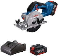 Дисковая (циркулярная) пила Bosch GKS 18V-51 Professional 06019M3122 (с 2-мя АКБ) - фото