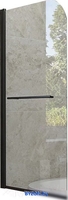Стеклянная шторка для ванны Veconi 70x150 PL79B-70-01-C4 (стекло прозрачное/черный) - фото