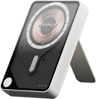 Momax 1-Power X Pro+ Magnetic Built-In USB-C IP132 10000mAh (белый) - фото
