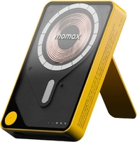 Momax 1-Power X Pro+ Magnetic Built-In USB-C IP132 10000mAh (желтый) - фото