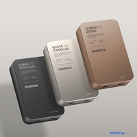 Momax Q.Mag X2 Magnetic IP133 20000mAh (черный) - фото2
