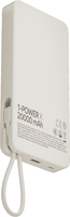 Momax 1-Power X Built-in USB-C IP153 20000mAh (белый) - фото2