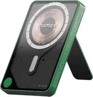 Momax 1-Power X Pro Magnetic Built-In USB-C IP131 5000mAh (зеленый) - фото