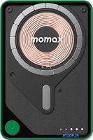 Momax 1-Power X Pro Magnetic Built-In USB-C IP131 5000mAh (зеленый) - фото2