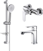 Комплект смесителей Aquatek Оберон AQ1231CR - фото