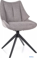 Стул Signal Coda Brego 07 (светло-серый/черный) - фото