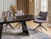 Стул Signal Coda Brego 07 (светло-серый/черный) - фото2