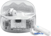 Наушники JBL Tune Beam 2 Ghost Edition (белый) - фото