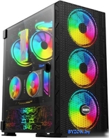Корпус Soeyi AX8-B20 Tempered Glass - фото
