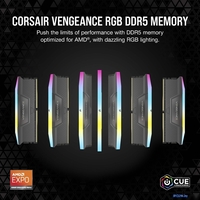 Corsair Vengeance RGB 2x16ГБ DDR5 6400 МГц CMH32GX5M2B6400Z32 - фото2