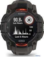 Умные часы Garmin Instinct 3 Solar 50 мм (черный) - фото2