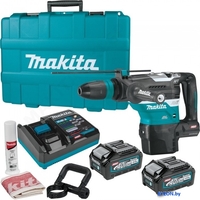 Перфоратор Makita HR005GM202 (с 2-мя АКБ, кейс) - фото