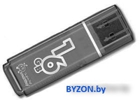 USB Flash Smart Buy Glossy Black 16GB (SB16GBGS-K) - фото2