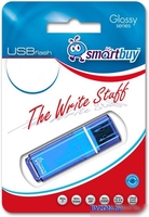 USB Flash Smart Buy Glossy Blue 32GB (SB32GBGS-B) - фото2