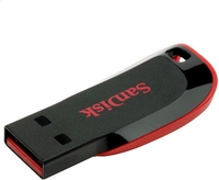 USB Flash SanDisk Cruzer Blade Black 32GB (SDCZ50-032G-B35) - фото2